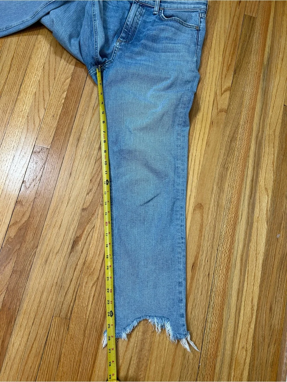 Rag & Bone Nina High Rise Cigarette Jeans Light Wash